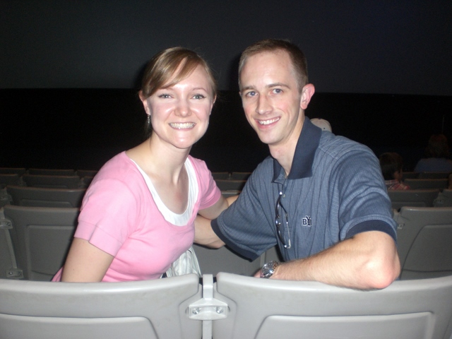 Adam & Sarah at Space Center